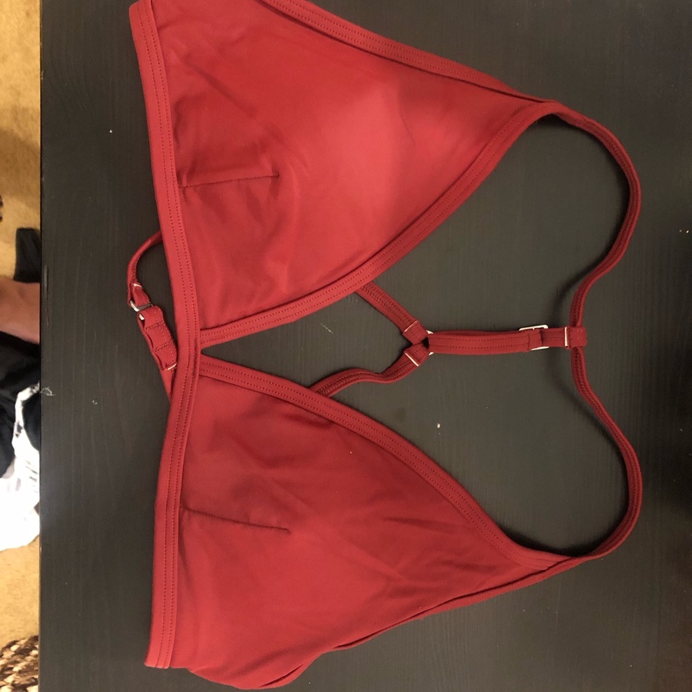 Abercrombie and Fitch burnt Orange swim suit set bikini style M